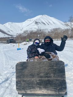 Снегоходная экскурсия на горный массив Вачкажец от санатория Начики. Камчатка